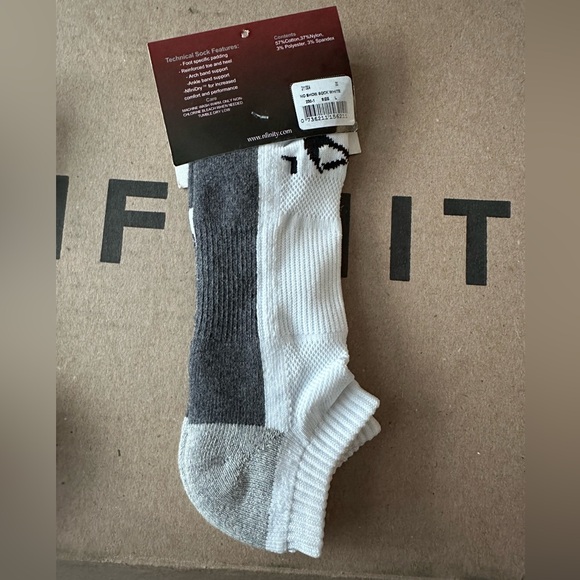 Nfinity No Show Socks - Listing is for One Pair - Multiple Pairs For Sale - Picture 2 of 3